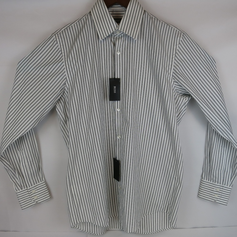 Hugo Boss Regular Fit Button Down Shirt Cotton
